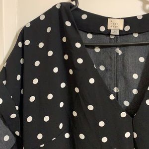 Polka Dot Shift Dress